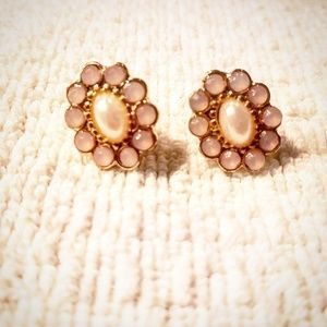 🚩3 for $20 -Earrings with Pearl, Opal, Gold